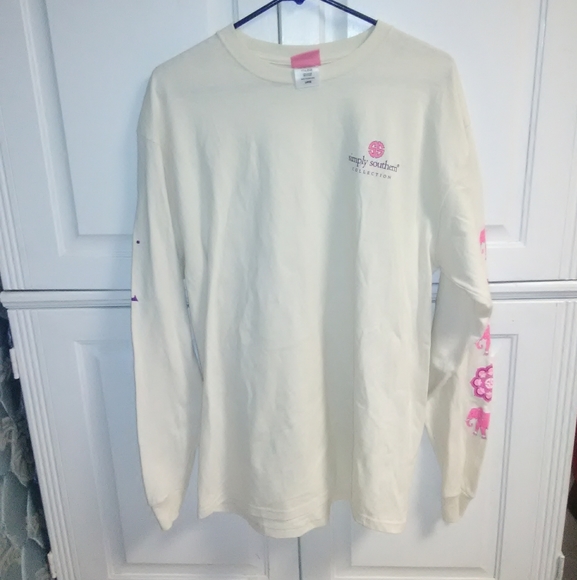 Simply Southern Tops - NWOT Authentic Simply Southern size large